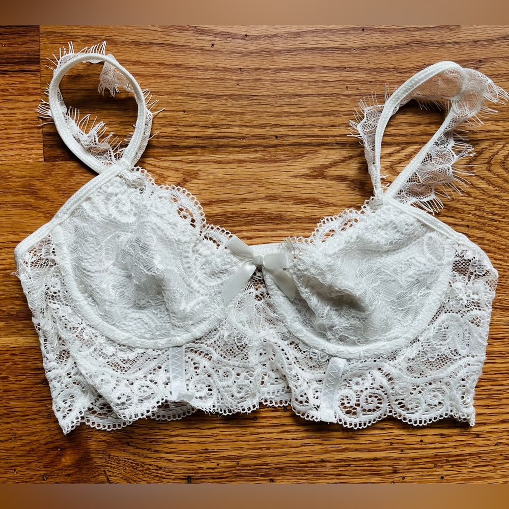 White Lace Bralette